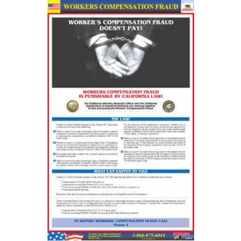 Workers' Compensation Fraud Poster