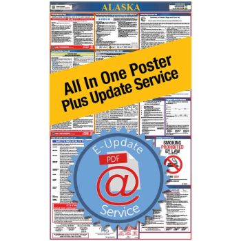 Alaska All In One Poster + 1 Year E-Update Service