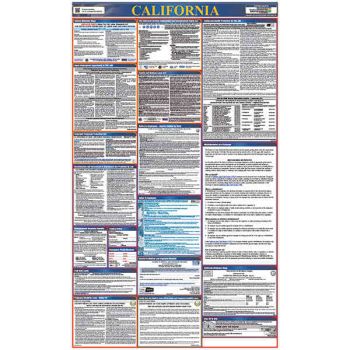 California All in One Labor Law Poster