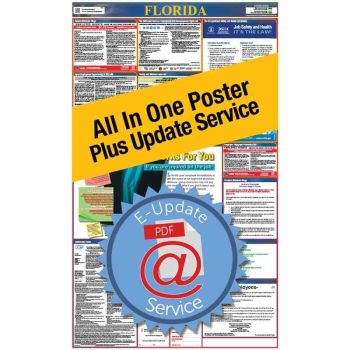 Florida All In One Poster + 2 Year E-Update Service