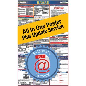 Hawaii All In One Poster + 2 Year E-Update Service