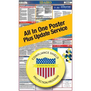 Idaho All In One Poster + 1 Year Replacement Poster