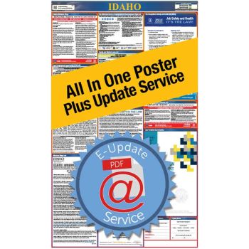 Idaho All In One Poster + 2 Year E-Update Service