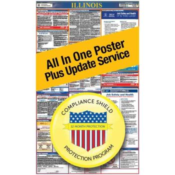 Illinois All In One Poster + 3 Year Replacement Poster