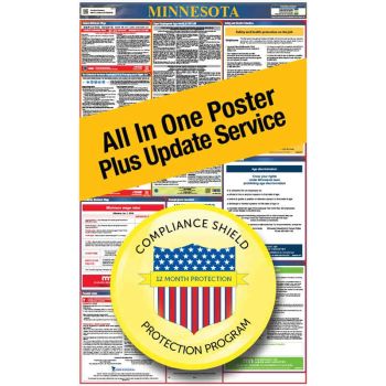 Minnesota All In One Poster + 2 Year Replacement Poster