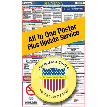 Montana All In One Poster + 3 Year Replacement Poster