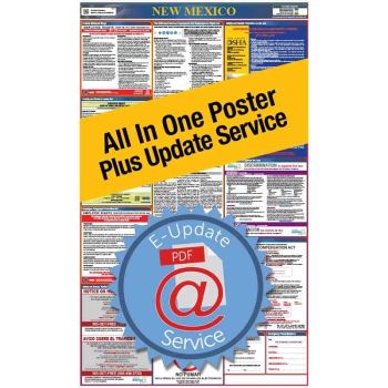 New Mexico All In One Poster + 1 Year E-Update Service