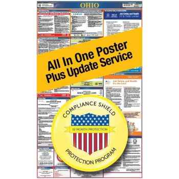 Ohio All In One Poster + 1 Year Replacement Poster