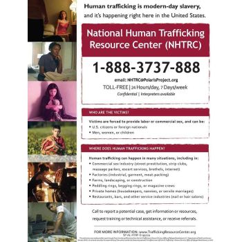 Alabama Human Trafficking Poster