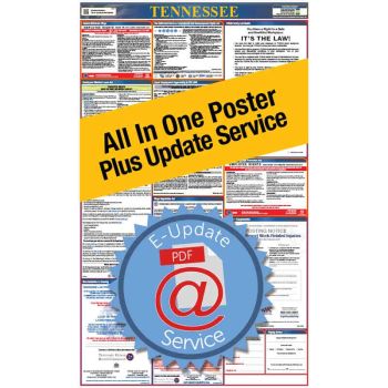 Tennessee All In One Poster + 3 Year E-Update Service