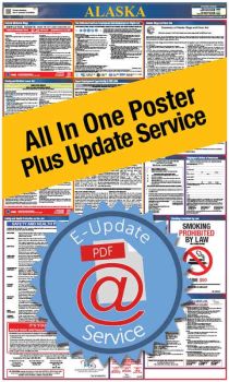 Alaska All In One Poster + 1 Year E-Update Service