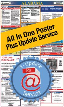 Alabama All in One Poster + 1 Year E-Update Service