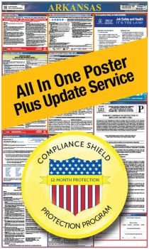 Arkansas All In One Poster + 1 Year Replacement Poster