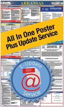 Arkansas All In One Poster + 2 Year E-Update Service