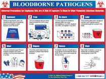 Bloodborne Pathogens Training Poster