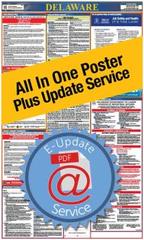 Delaware All In One Poster + 1 Year E-Update Service