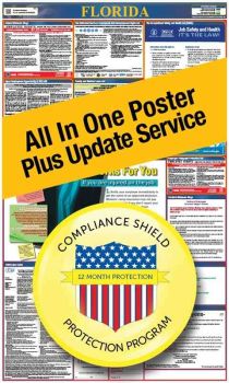 Florida All In One Poster + 1 Year Replacement Poster