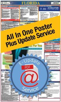 Florida All In One Poster + 2 Year E-Update Service