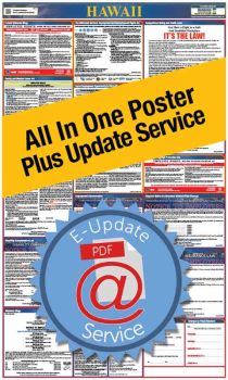 Hawaii All In One Poster + 1 Year E-Update Service