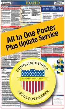 Idaho All In One Poster + 3 Year Replacement Poster