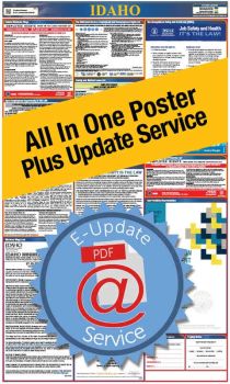 Idaho All In One Poster + 2 Year E-Update Service