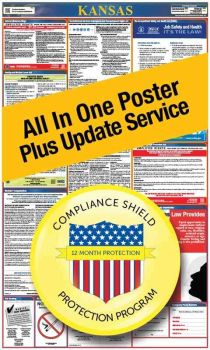 Kansas All In One Poster + 3 Year Replacement Poster