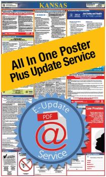 Kansas All In One Poster + 2 Year E-Update Service