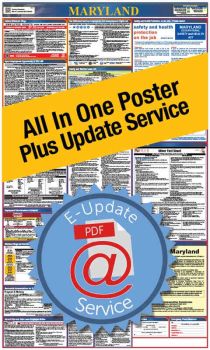 Maryland All In One Poster + 3 Year E-Update Service