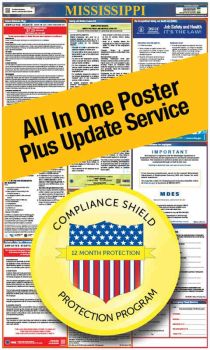 Mississippi All In One Poster + 1 Year Replacement Poster