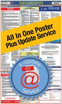 Mississippi All In One Poster + 2 Year E-Update Service
