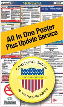 Montana All In One Poster + 2 Year Replacement Poster
