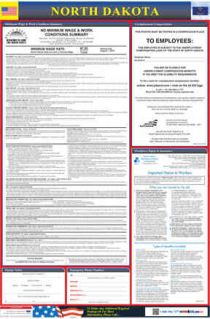 North Dakota State Labor Law Poster