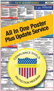New Hampshire All In One Poster + 1 Year Replacement Poster