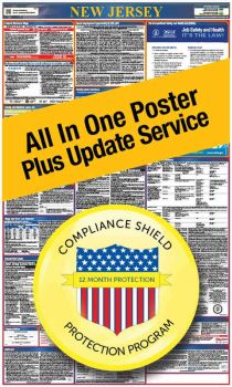New Jersey All In One Poster + 2 Year Replacement Poster