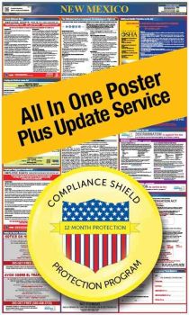 New Mexico All In One Poster + 2 Year Replacement Poster