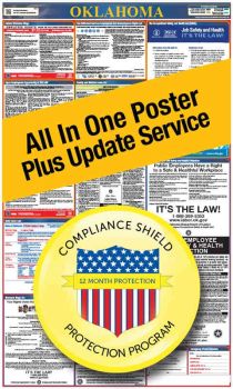 Oklahoma All In One Poster + 1 Year Replacement Poster