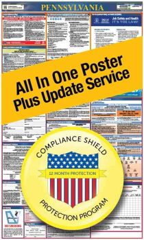 Pennsylvania All In One Poster + 3 Year Replacement Poster