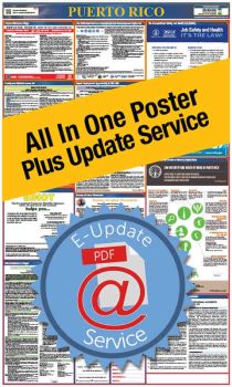 Puerto Rico All In One Poster + 2 Year E-Update Service