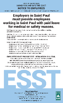 City of Saint Paul Earned Sick and Safe Time