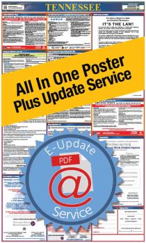 Tennessee All In One Poster + 2 Year E-Update Service
