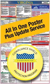 Virginia All In One Poster + 1 Year Replacement Poster