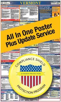 Vermont All In One Poster + 3 Year Replacement Poster