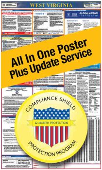 West Virginia All In One Poster + 1 Year Replacement Poster