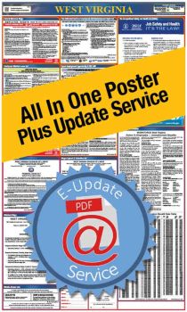 West Virginia All In One Poster + 3 Year E-Update Service